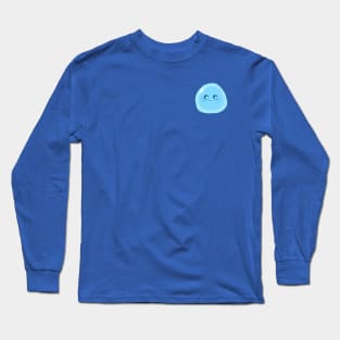 Cute Blue Slime Long Sleeve T-Shirt